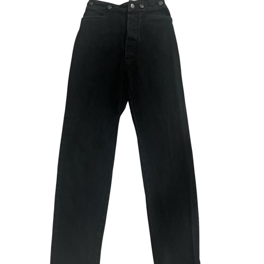 Vintage WAH MAKER Black Frontier Western Jeans 22” Waist
